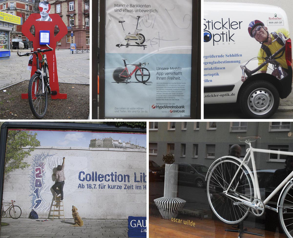 Fahrrad in der Werbung