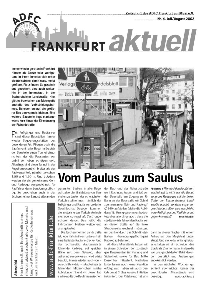 Frankfurt Aktuell 2002-04 Frankfurt Aktuell 2002-04