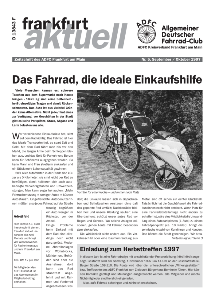 Frankfurt Aktuell 1997-05 Frankfurt Aktuell 1997-05