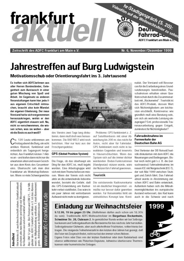 Frankfurt Aktuell 1999-06 Frankfurt Aktuell 1999-06