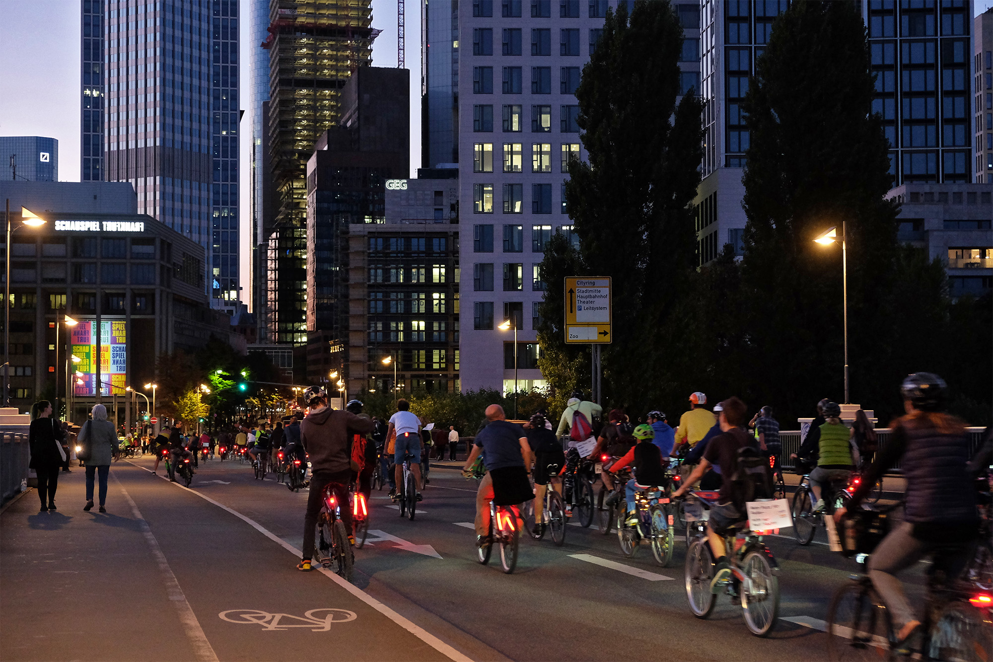 Die bike-night 2018Alle Fotos: ADFC Frankfurt/Foto AG