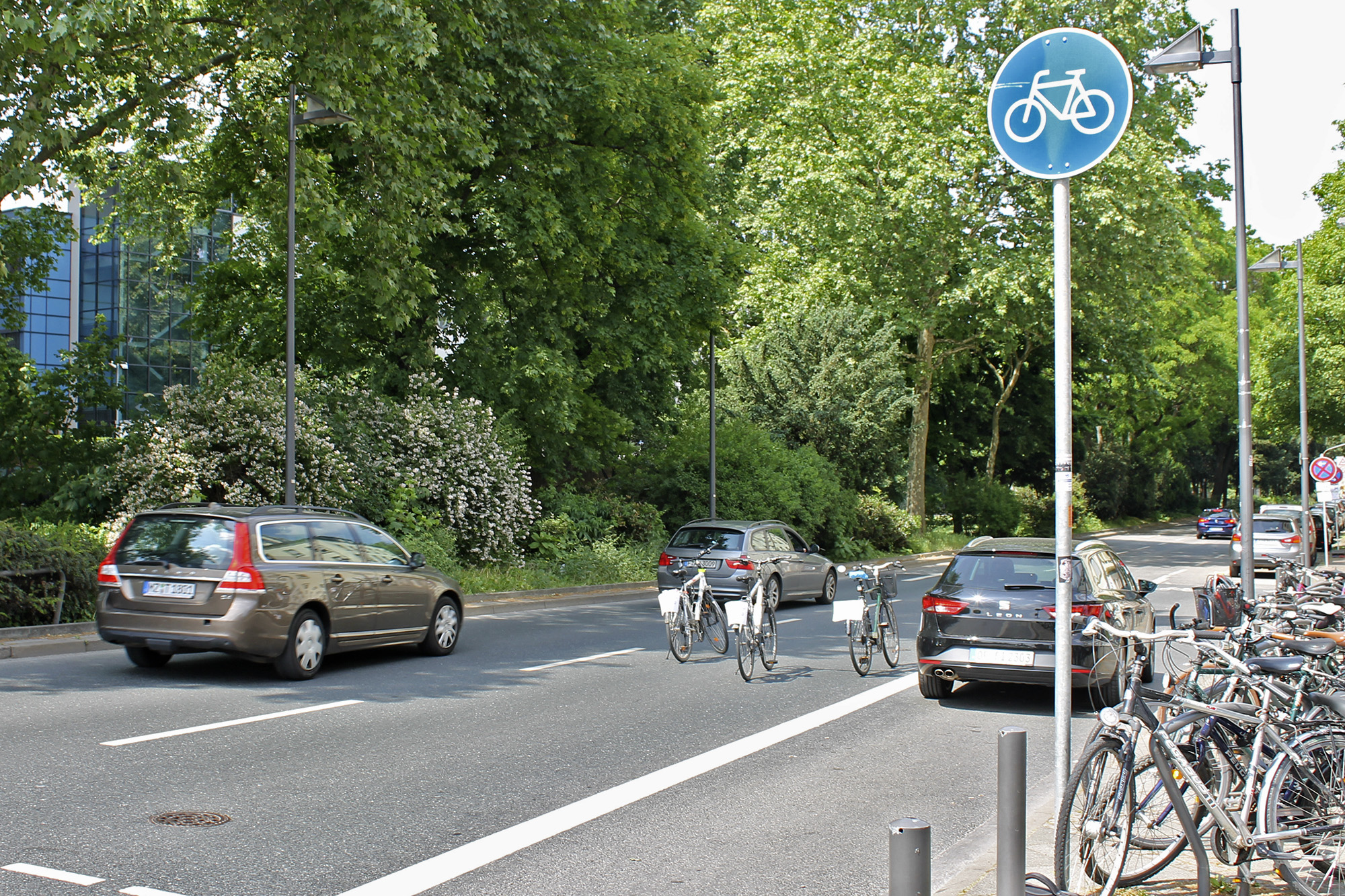 Über Falschparker und Zettel am Fahrrad