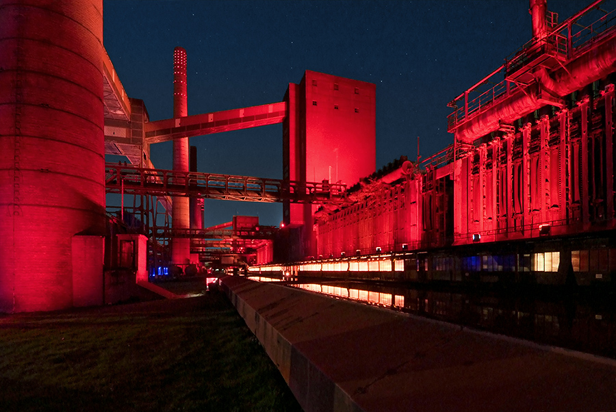 UNESCO-Welterbe Zeche und Kokerei Zollverein in Essen. Spektakuläres Besichtigungsziel am ersten TagFoto: Udo Ungar