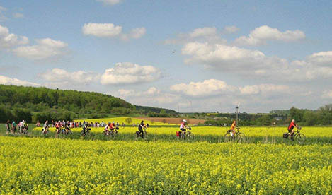 Die Wetterau im Frühling Fotos: Theda Bunje