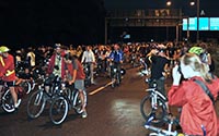 1. bike-night Frankfurt 2011 - die ganze Stadt gehörte den Radlern!