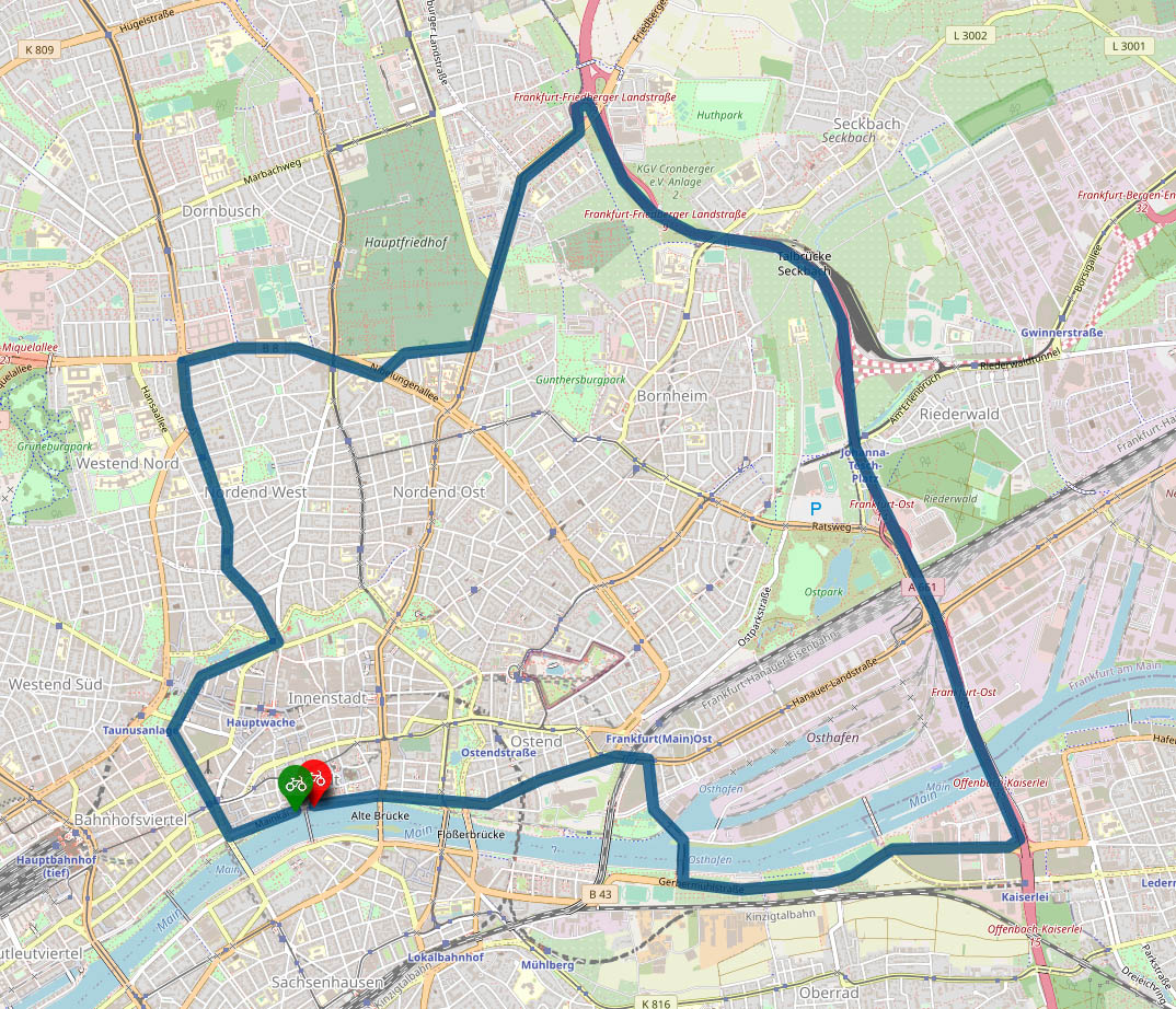 bike-night_Route_2022_Eschersheimer Tiles courtesy of jawgmaps - Map Data: © OpenStreetMap contributorsVollbildanzeige