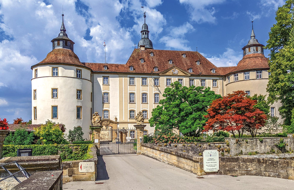 Dient heute noch der Familie zu Hohenlohe-Langenburg als Wohnsitz: Schloss Langenburgalle Fotos: Paul Tiedemann