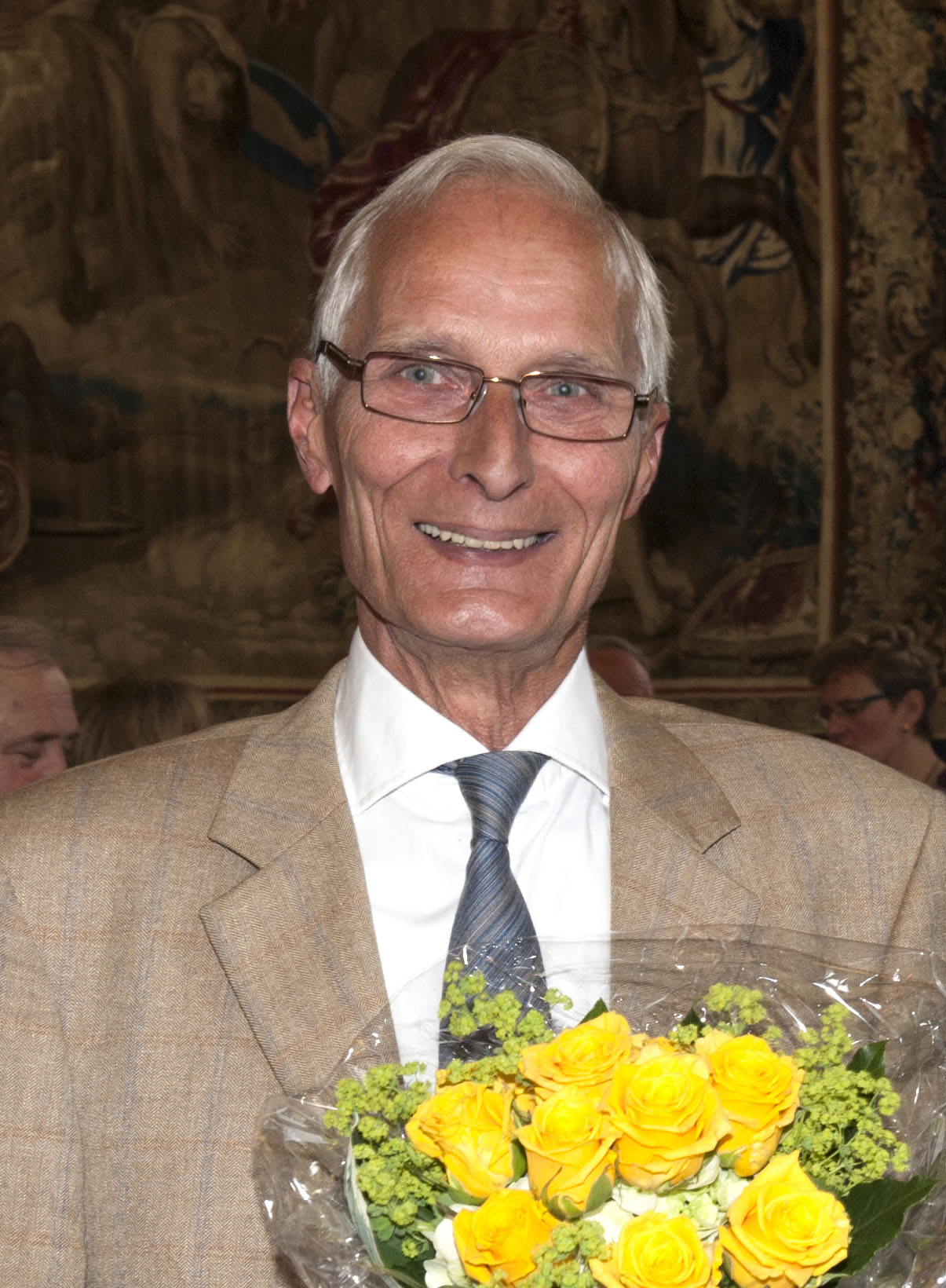 Wehrhart Otto anlässlich seiner Ehrenbriefverleihung des Landes Hessen 2014 im Frankfurter Römer
Bild: Eckehard Wolf