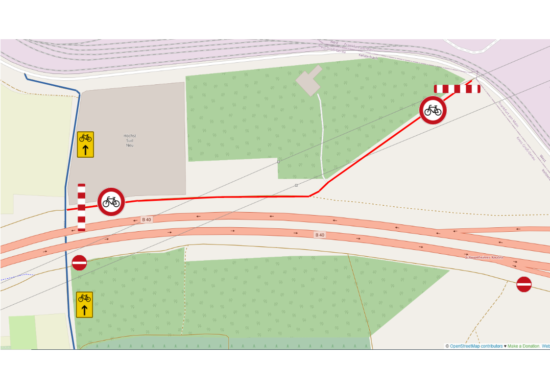 Teilnehmer der Tour unterwegs