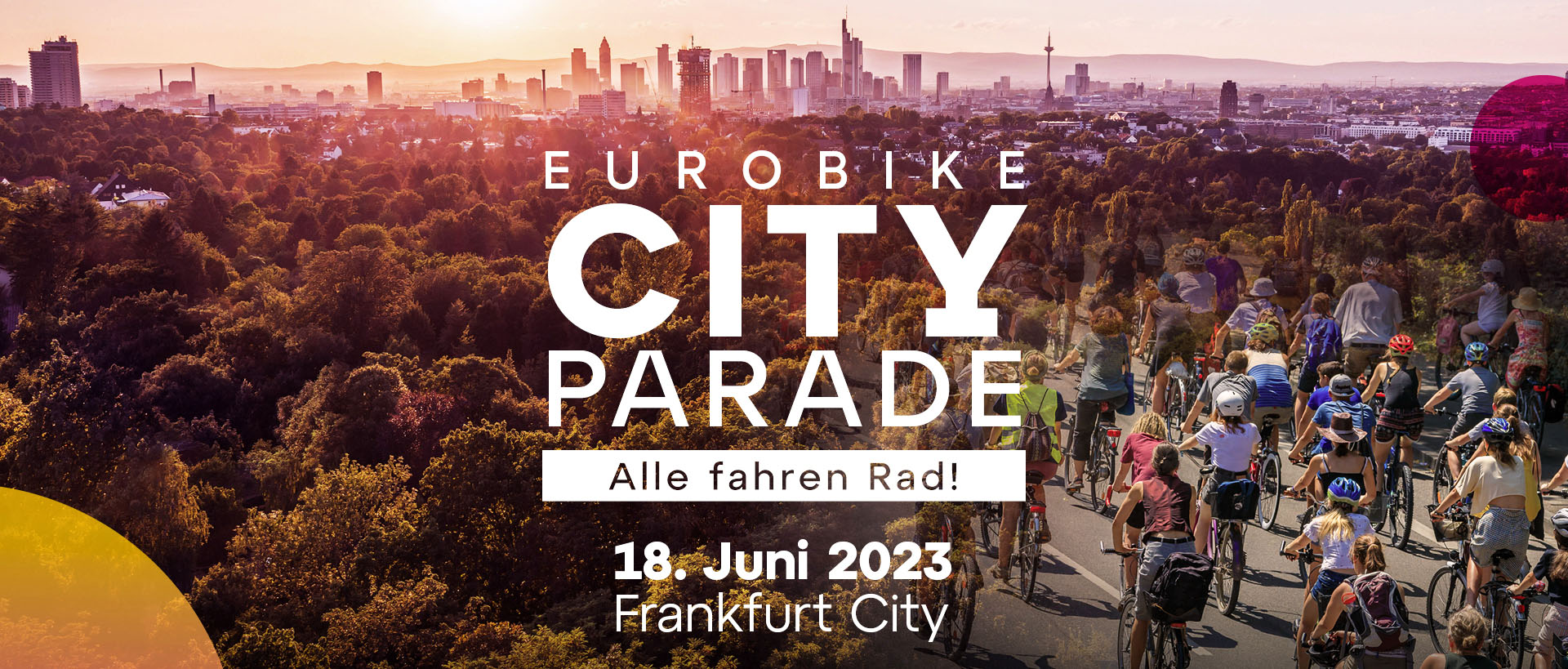 Online-Ordner-Anmeldung zur EUROBIKE CITY PARADE Online-Ordner-Anmeldung zur EUROBIKE CITY PARADE