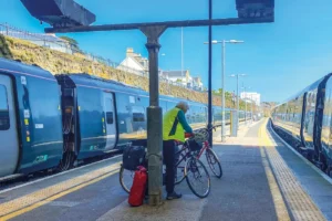 Bahnhof Penzance: Hier endet das britische Bahnnetz, hier endet auch die Transportkette