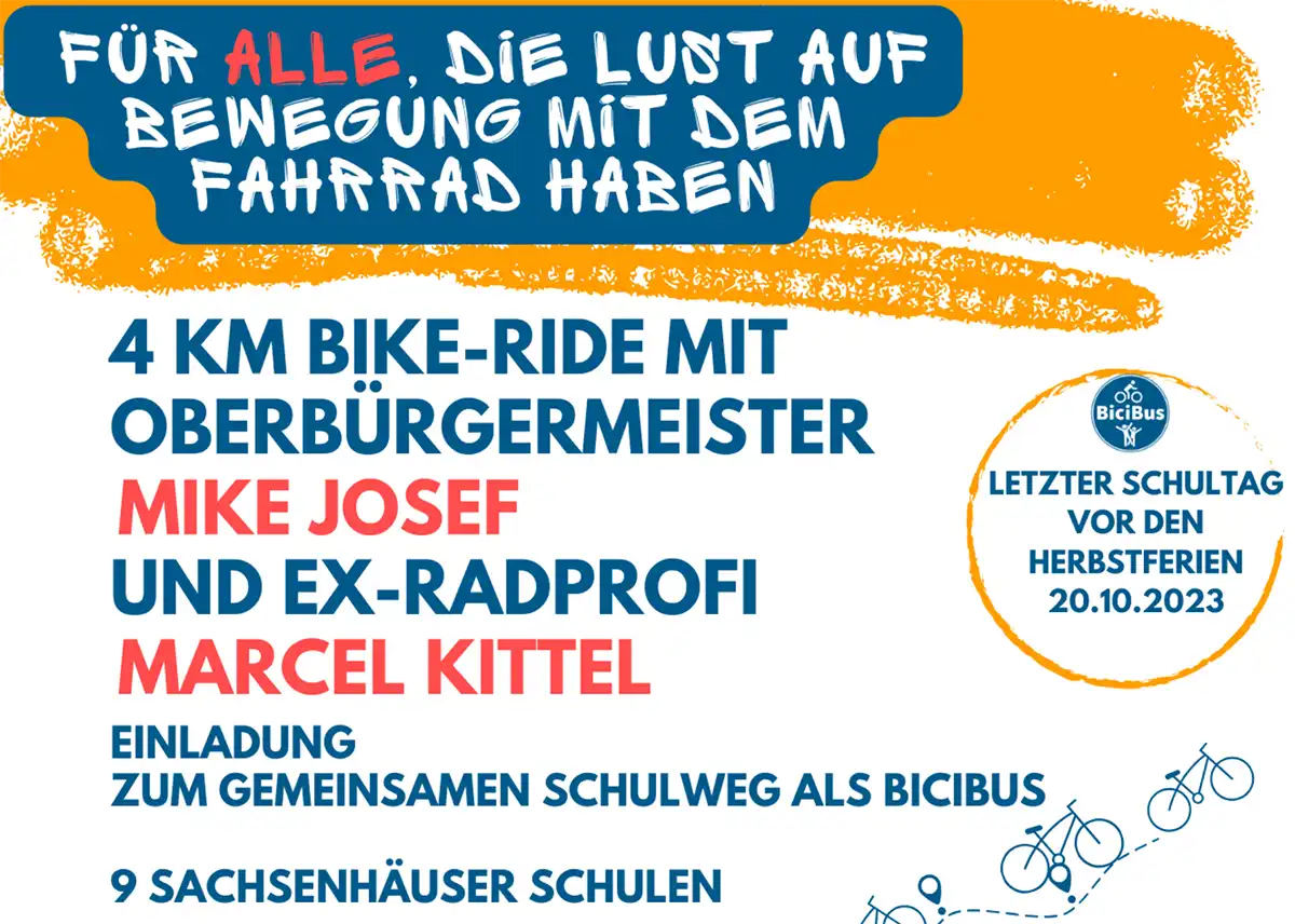 BiciBus Jubiläum – 4 km Bike-Ride