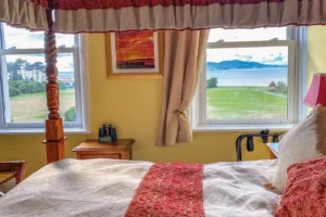 Vom Himmelbett einen Blick auf Schottland werfen – das geht in Silloth am Solway Firth