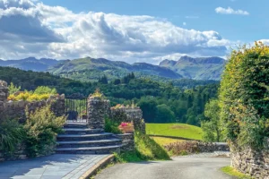 Berglandschaft bei Ambleside im Lake District, Cumbria