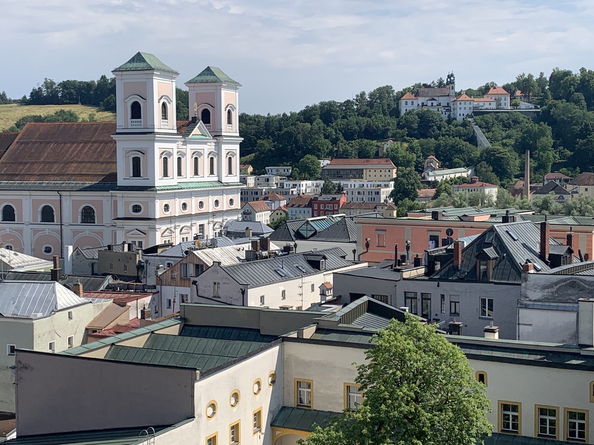 Passau: Blick auf das Mariahilfkloster
