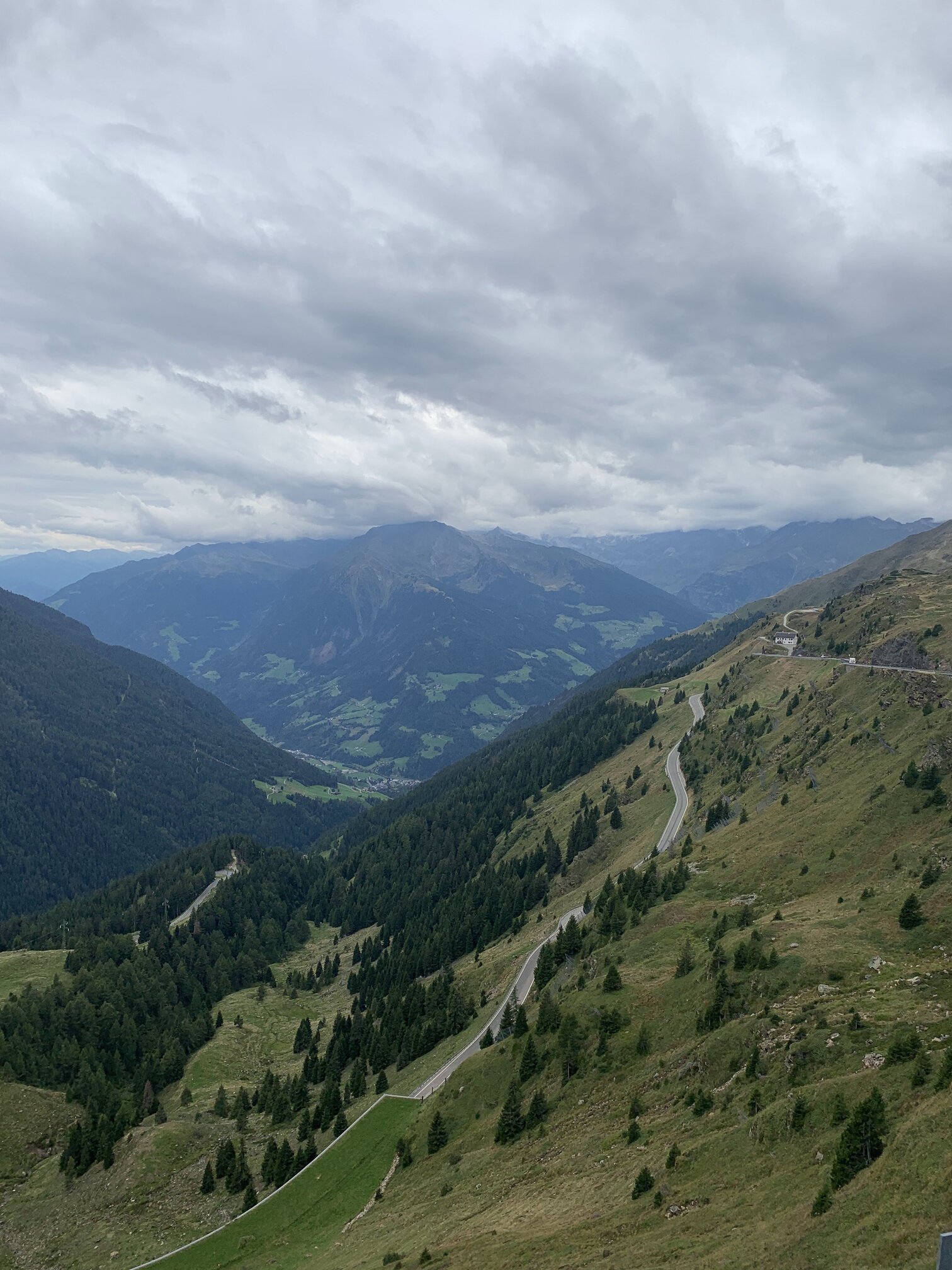 Alpenüberquerung: Jaufenpassstraße