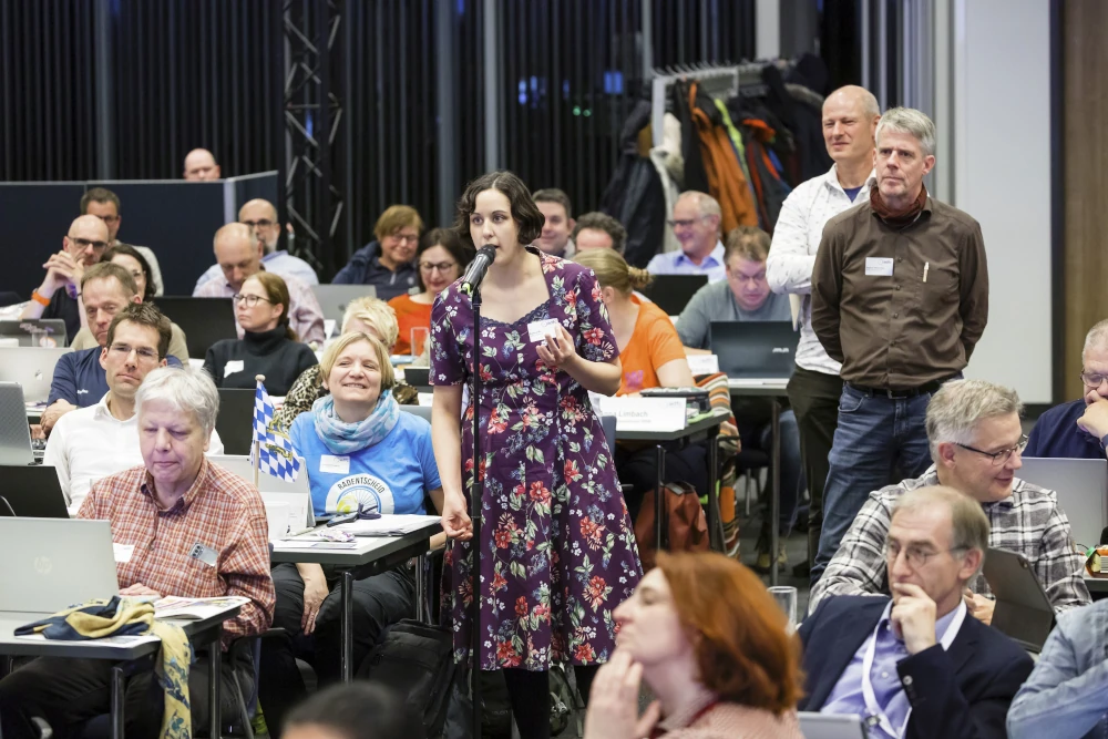 Angeregte Diskussion bei der Bundeshauptversammlung 2023ADFC/Deckbar