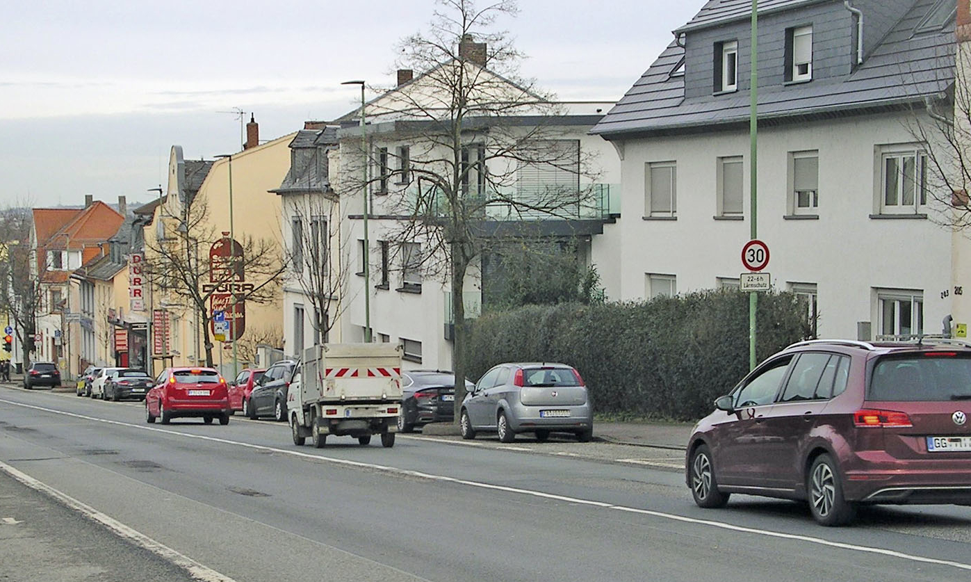Die Frankfurter Straße in Bad Vilbel<br><span class="image-copyright">Theo Sorg</span>