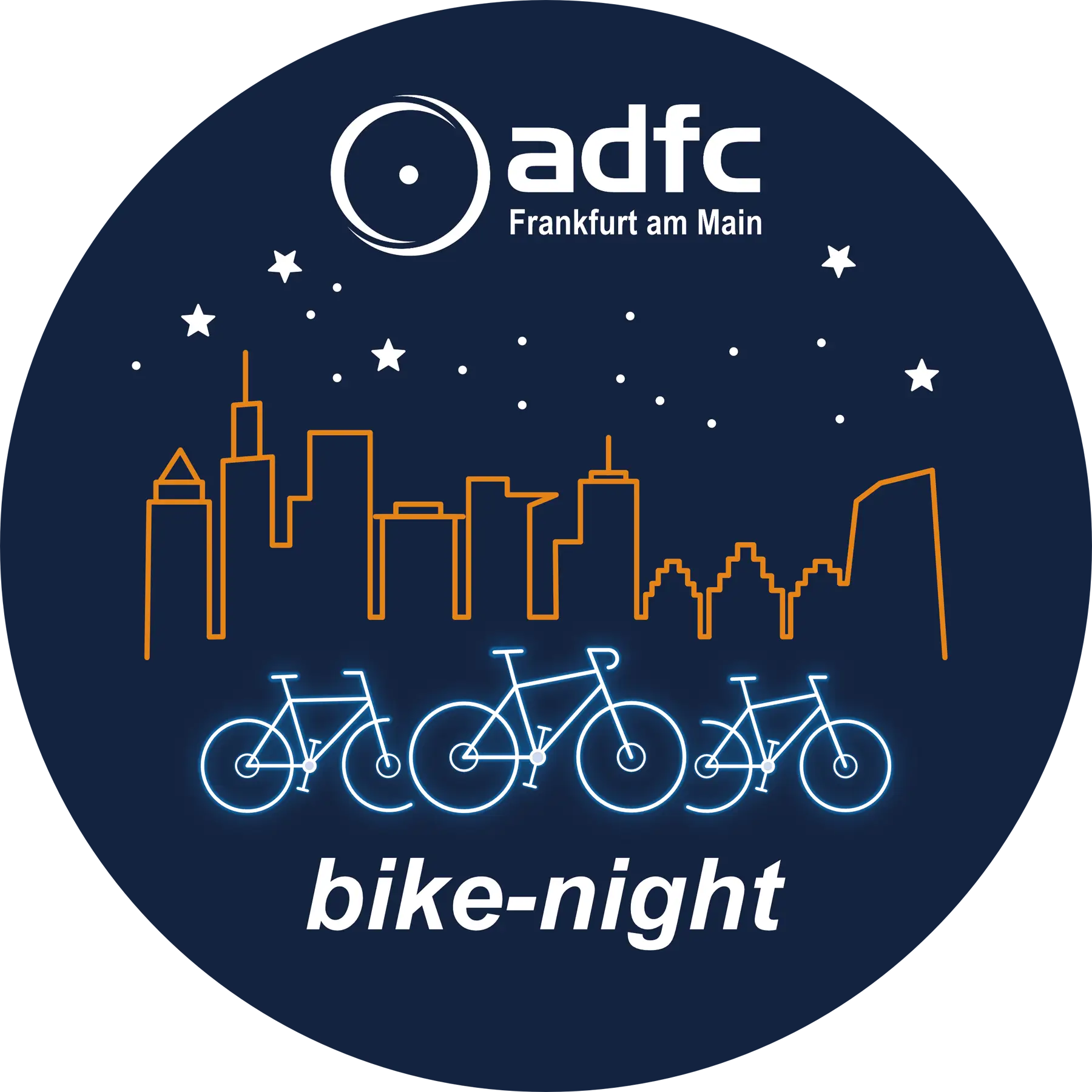 Logo ADFC bike-night