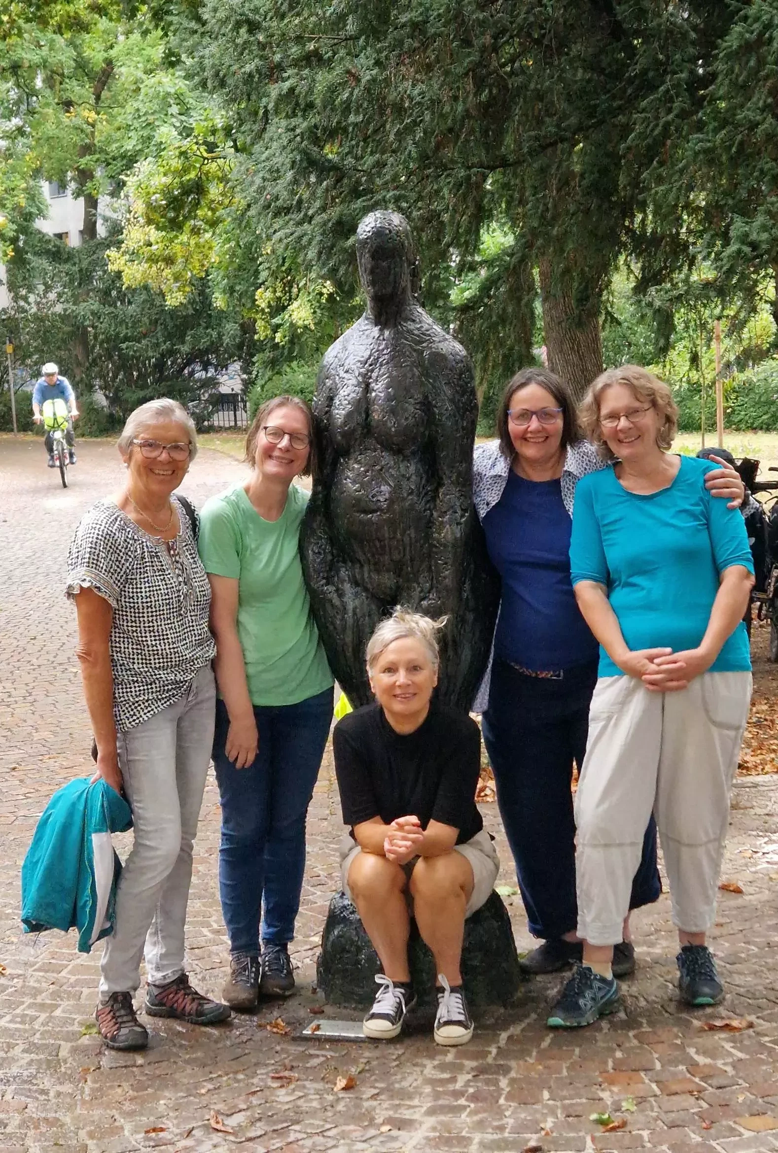 Die Organisatorinnen der AG FrauenAktiv<br>v.l.: Anne, Vera, Dagmar, Verena, Sigrid