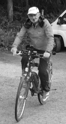 Gerd Ortmann auf dem Rad unterwegsFoto: Peter Lill-Hendriks