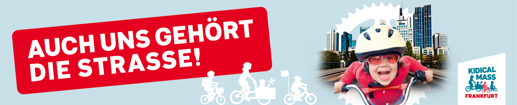 Kidical Mass Frankfurt Website-Banner