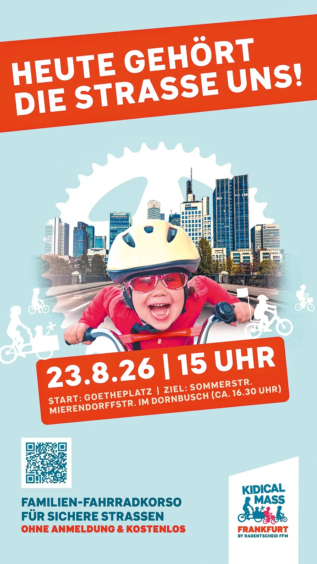 Flyer /Aufruf zur Kidical Mass