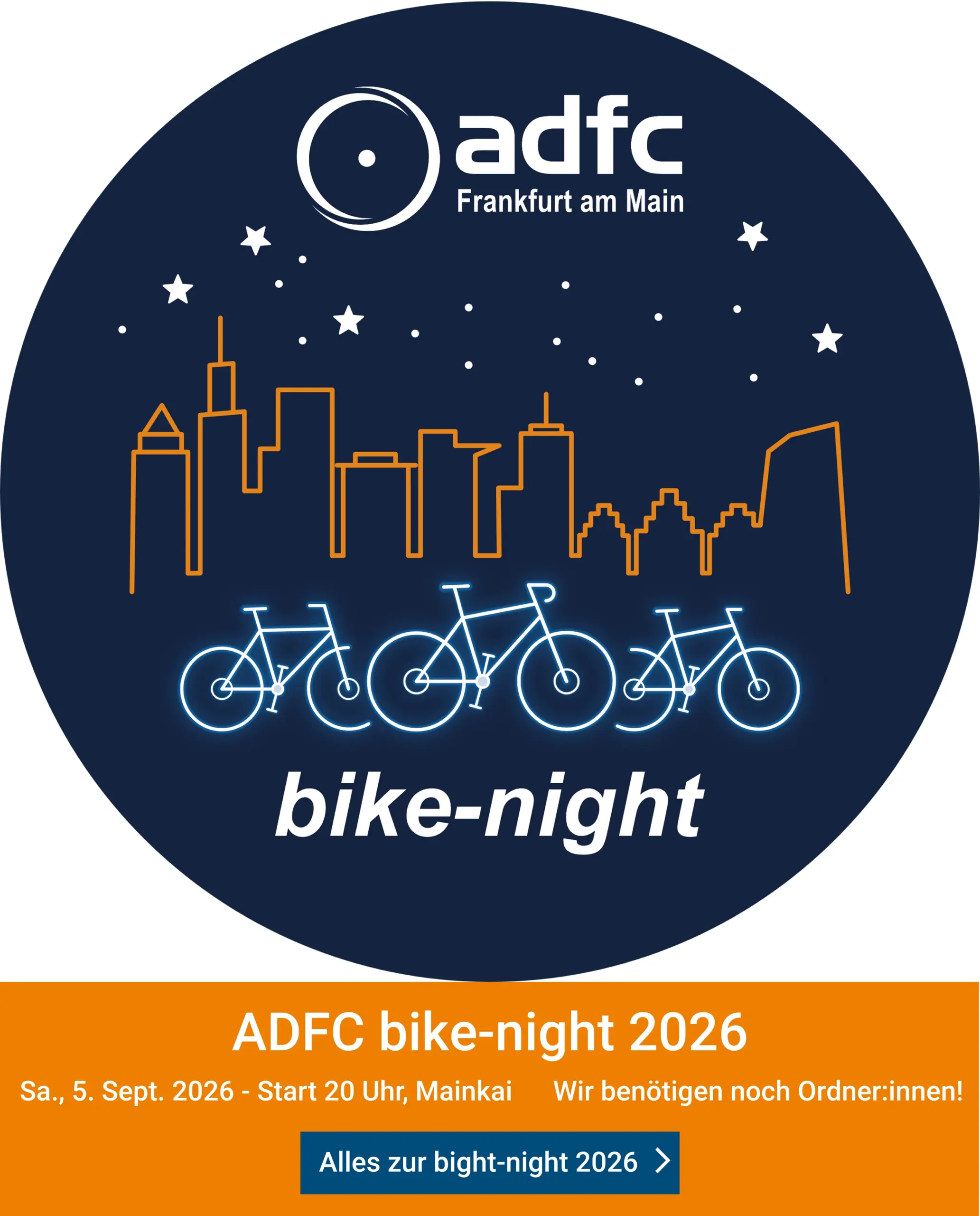 Banner ADFC bike-night 2026
