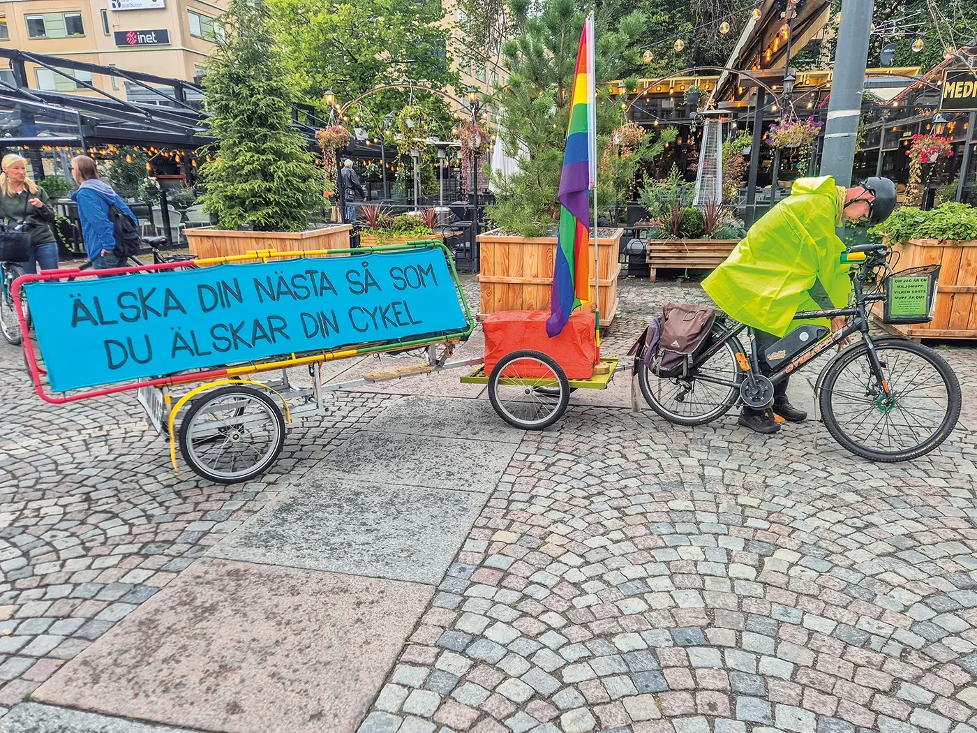 „Liebe deinen Nächsten so wie dein Fahrrad“